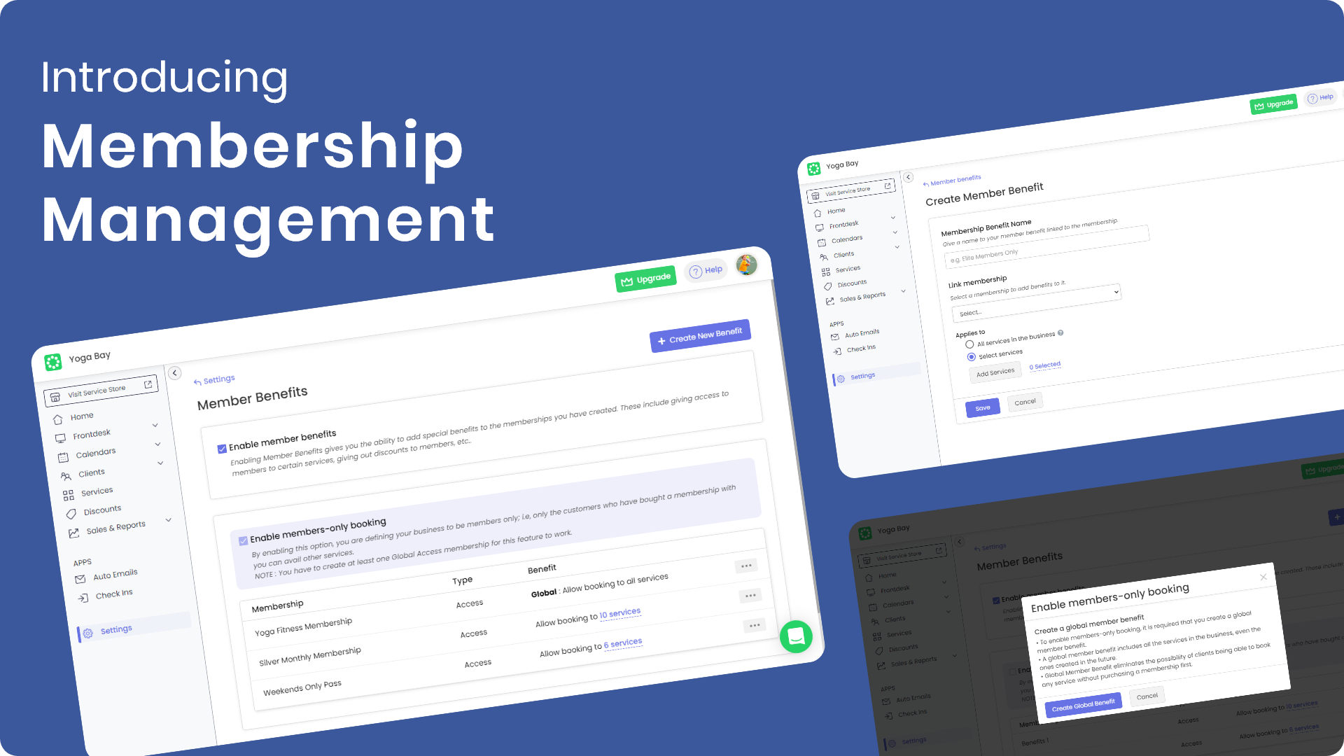 Introducing new Membership Management